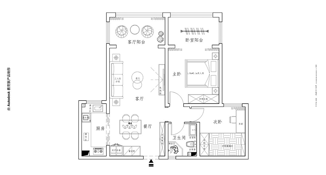 海悅居138㎡二室二廳戶型布置圖.jpg