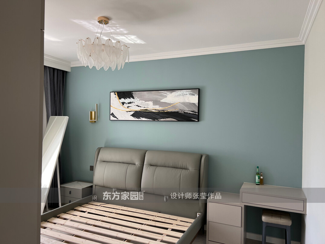 北澗圣水苑95㎡三室一廳臥室輕奢風(fēng)格裝修實景圖1-詳細.jpg